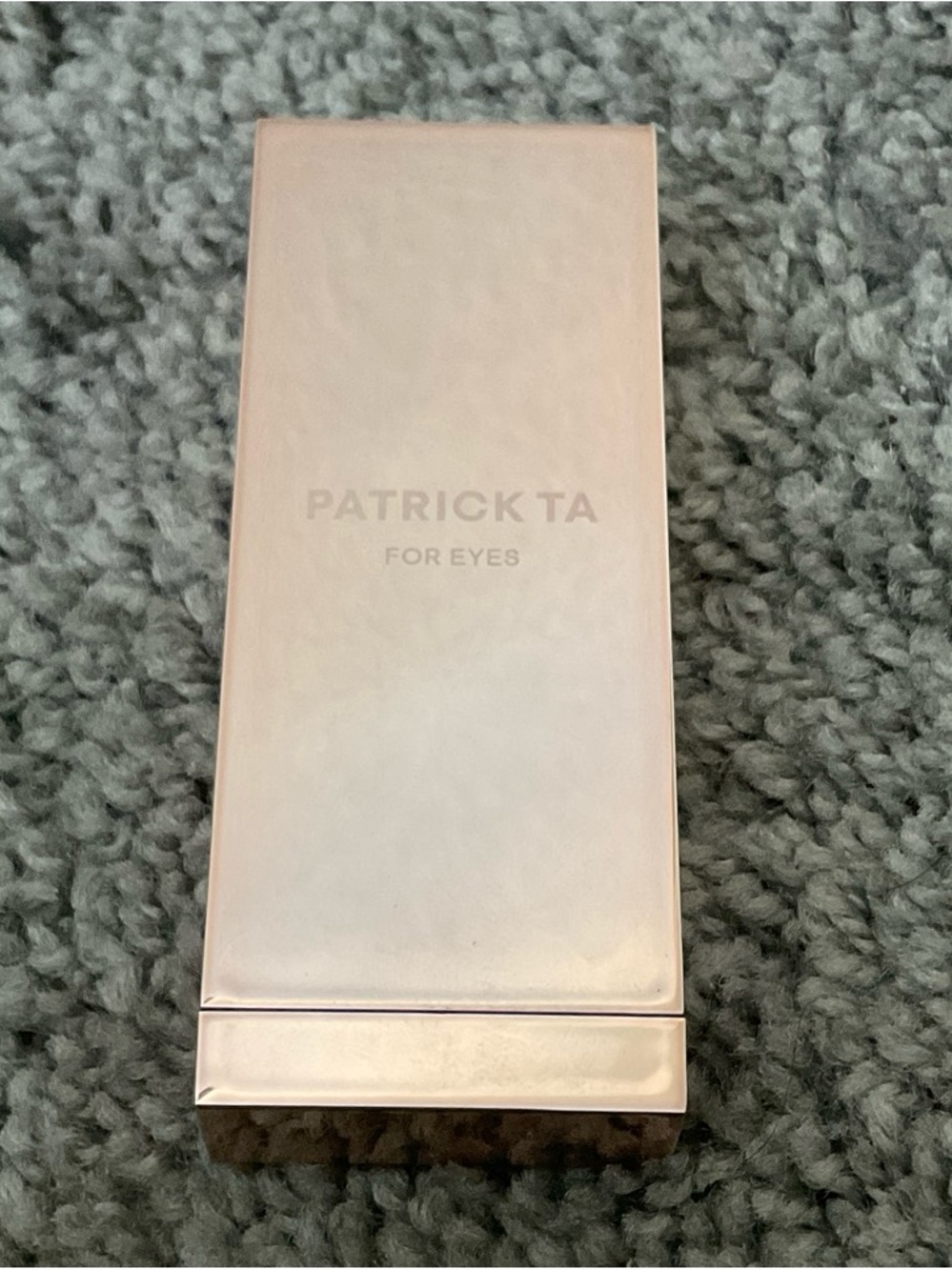 Patrick Ta Metallic Rose Compact Eye Palette Case